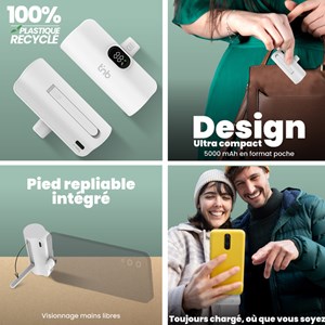 Batterie de secours 5000 mAh