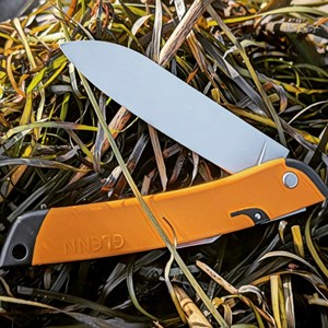 Couteau pliant Glenn Da Garan orange