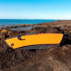 Couteau pliant Glenn Da Garan orange