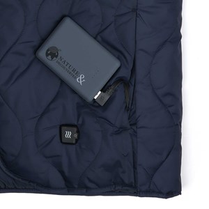 Doudoune chauffante textile recyclé 6000 mAh M