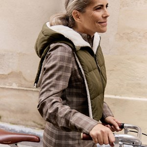 Capuche doudoune réversible Fudoon