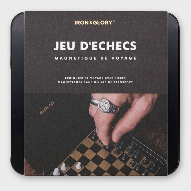 Jeu d'échecs magnétique de voyage