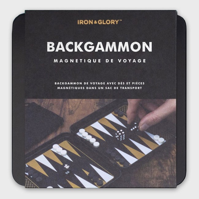 Jeu Backgammon magnétique de voyage