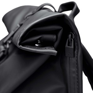 Sac à dos roll-top imperméable Rains Noir