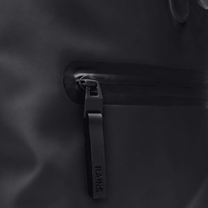 Sac à dos roll-top imperméable Rains Noir