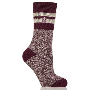 Chaussettes originales unisexe Heat Holders 37/42 Bordeaux