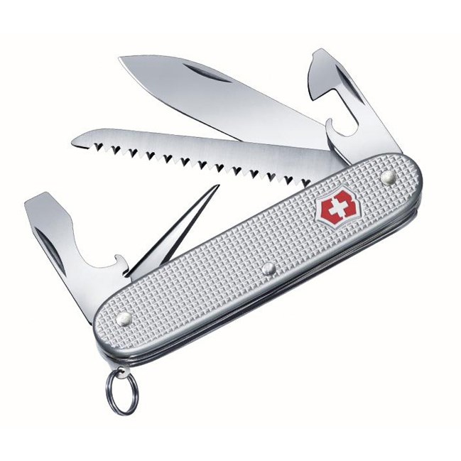Couteau Victorinox Alox Farmer gris