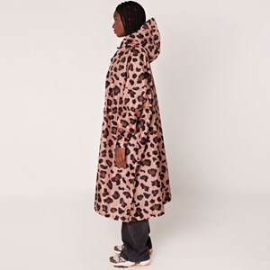 Poncho de pluie recyclé Rainkiss Léopard