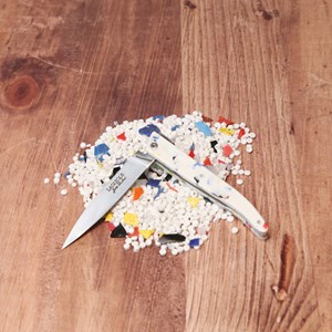Couteau pliant manche recyclé Laguiole