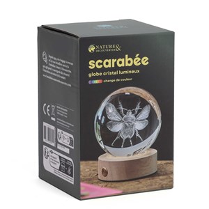 Sulfure lumineuse rechargeable Scarabée