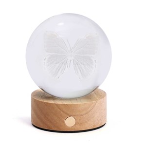 Sulfure lumineuse rechargeable Papillon