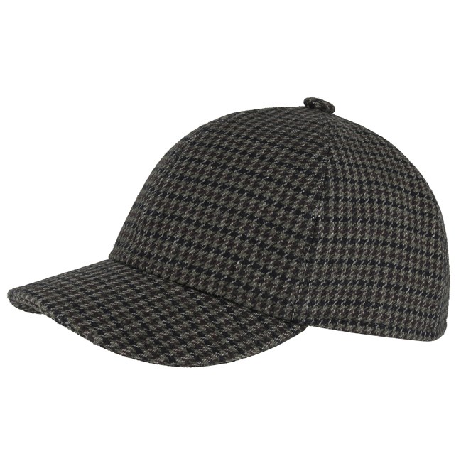 Casquette carreaux laine