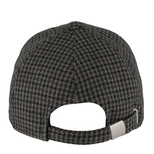 Casquette carreaux laine