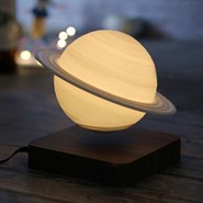Globe Saturne en lévitation