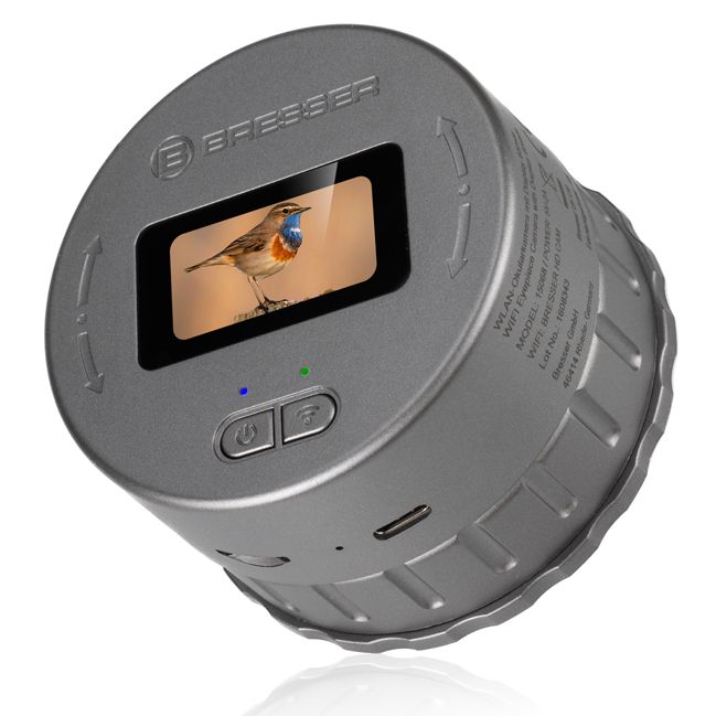 Caméra Oculaire WiFi Pour Télescope – Écran TFT 1,5 Pouce, 1080p, Noir, 1000 MAh