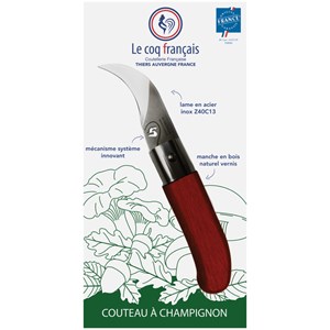 Couteau de poche à champignon Le coq Français