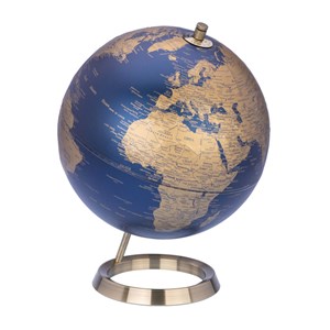 Globe terrestre design 25 cm