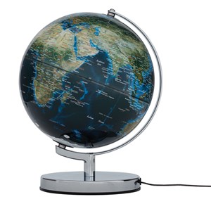 Globe terrestre lumineux Terra City