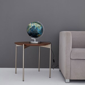 Globe terrestre lumineux Terra City en anglais