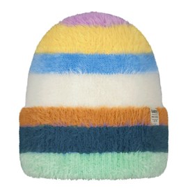Bonnet rayé multicolore