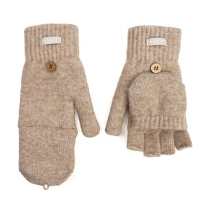 Mitaines recyclées beige Barts