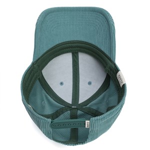 Casquette en velours côtelé Turquoise