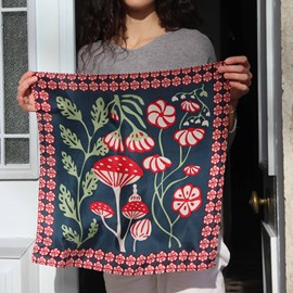 Foulard en soie Les Belles Vagabondes