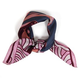 Foulard en soie Les Belles Vagabondes