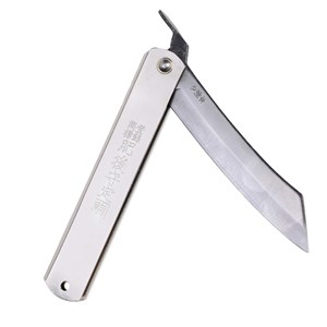 Couteau japonais pliant Higo no Kami en acier