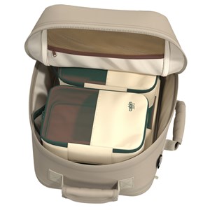 Sac à dos cabine recyclé ultra léger 28L CabinZero Beige