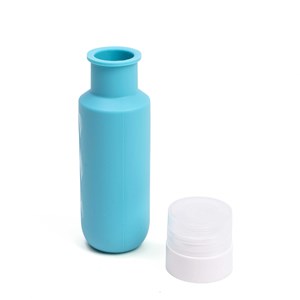 Trousse de 4 flacons de voyage rechargeables en silicone 90 ml