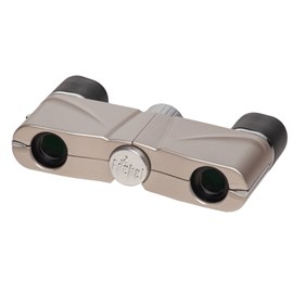 Jumelles compactes 4×10 argentées Fréhel