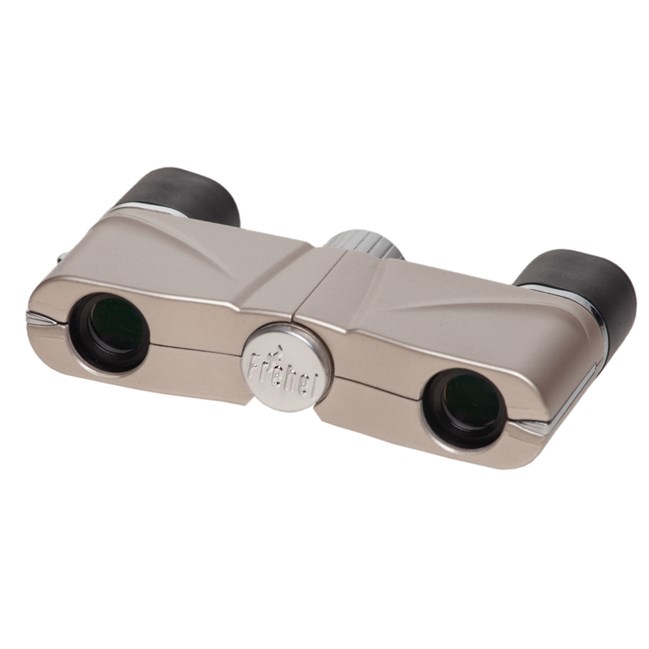Jumelles compactes 4×10 argentées Fréhel