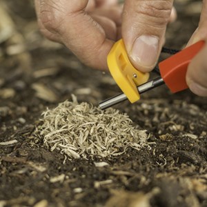 Kit de survie compact 3-en-1 râpe allume-feu affûteur pour activités outdoor