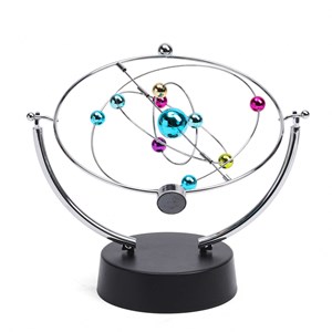 Mobile système solaire 9 planètes à mouvement perpétuel décoratif et éducatif