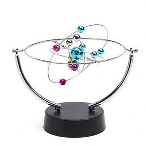 Mobile système solaire 9 planètes à mouvement perpétuel décoratif et éducatif