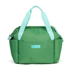 Lunch bag isotherme à doublure étanche vert 7L