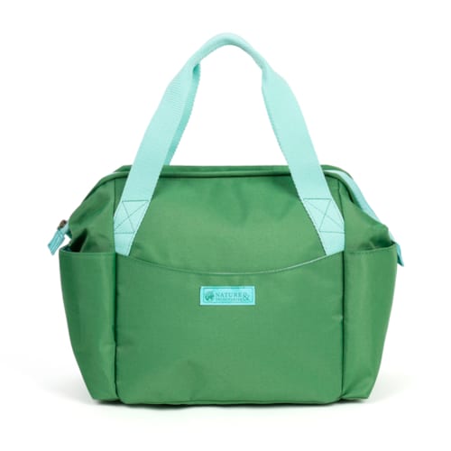 Nature & Découvertes - Lunch bag isotherme à doublure étanche vert 7L