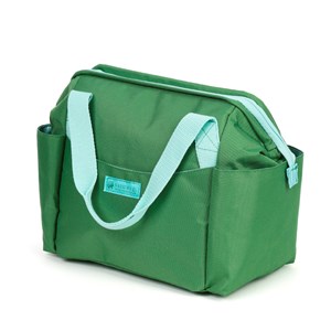 Lunch bag isotherme à doublure étanche vert 7L