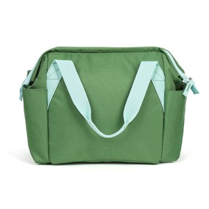 Lunch bag isotherme à doublure étanche vert 7L