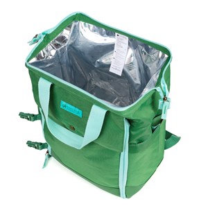 Sac-à-dos pique-nique isotherme avec vaisselle 4 personnes et porte-bouteille