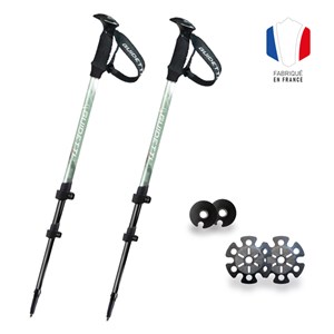 Paire de bâtons de randonnée télescopiques Altitude Guidetti