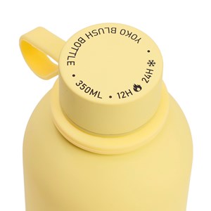 Bouteille isotherme réutilisable Blush en inox Yoko Design 350 ml Citrus