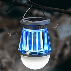 Lanterne anti-moustiques solaire et USB EZIlight® Mosquito Stop MS 30