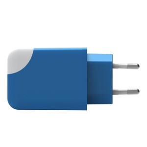 Adaptateur secteur Ice-GaN 65W charge rapide					 Bleu