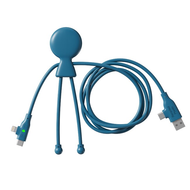 Câble multi-connecteurs Mr Bio Long Fast charge rapide
