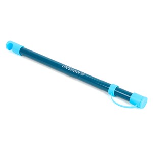 Paille filtrante Lifestraw SIP élimine bactéries parasites et microplastiques Bleu foncé