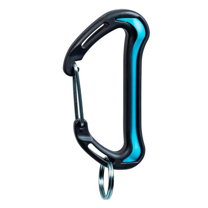 Mousqueton tire-tiques robuste en matériau recyclé pour randonnée et bivouac