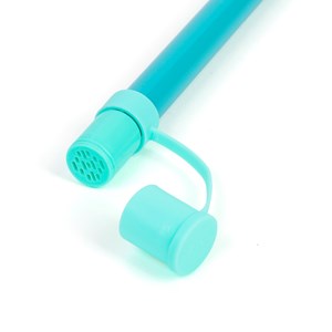 Paille filtrante Lifestraw SIP élimine bactéries parasites et microplastiques Turquoise