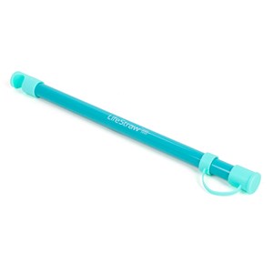 Paille filtrante Lifestraw SIP élimine bactéries parasites et microplastiques Turquoise